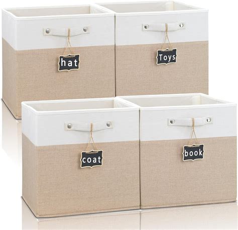 Labels For Fabric Storage Cubes