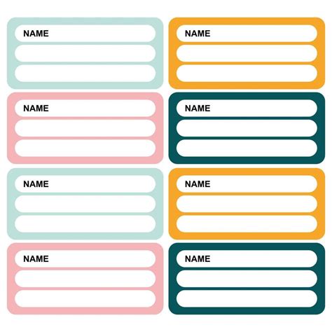 Labels Name Tags