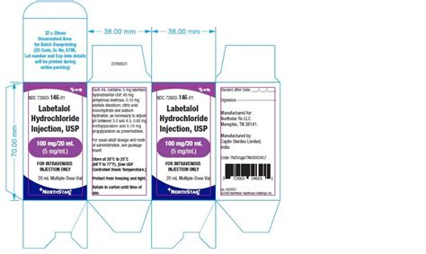 Labetalol Package Insert