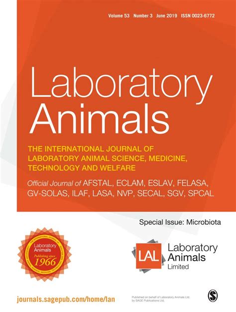 Laboratory Animals Journal Impact Factor