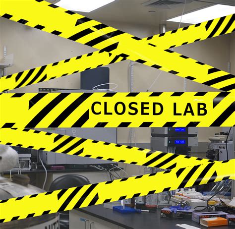 laboratory closed on weekends