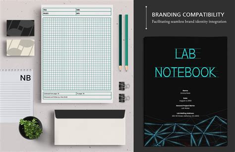 laboratory notebook example pdf