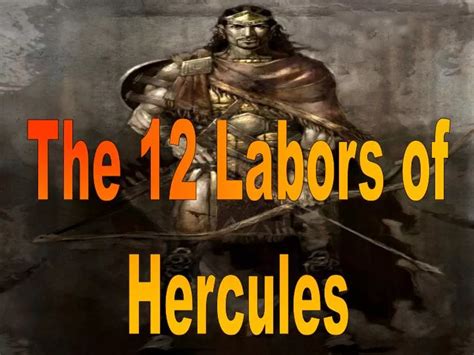 labors of hercules ppt