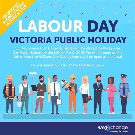 labour day holiday victoria