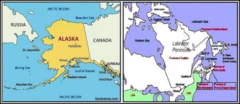 Labrador Alaska Map