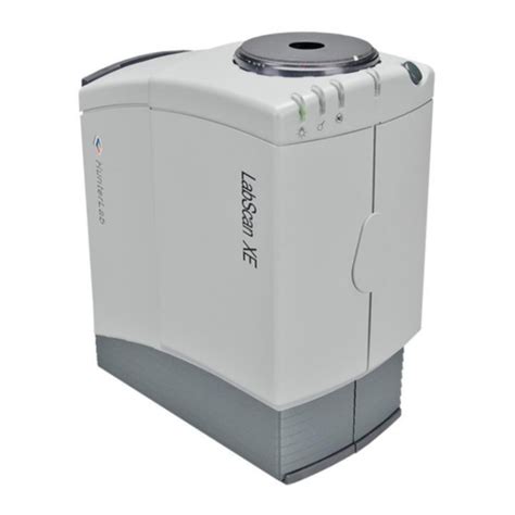 Labscan Xe User Manual