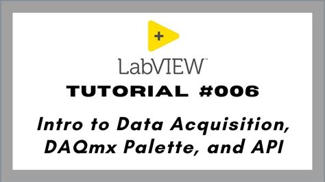 Labview Api Tutorial