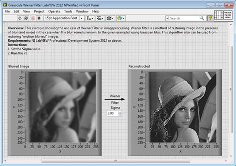 Labview Grayscale Image