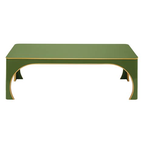 Lacquer Coffee Table Yellow