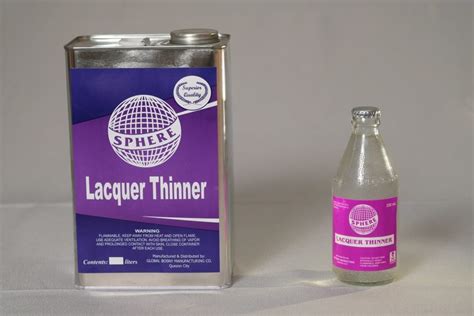 Lacquer Thinner Is Use For