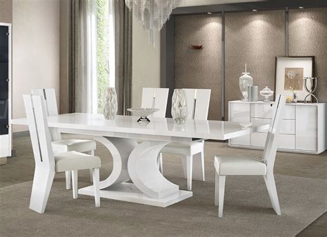Lacquer White Dining Room Tables