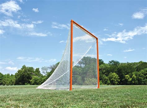 lacrosse goal on field