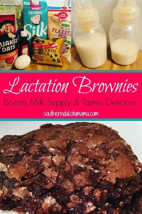 Lactation Brownies Using Box Mix