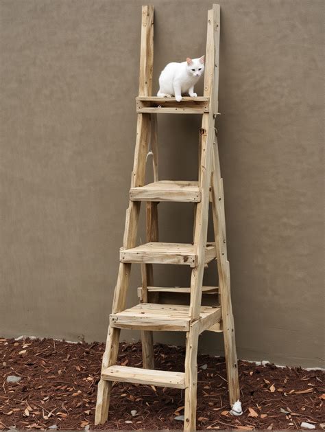 Ladder Cat Tower