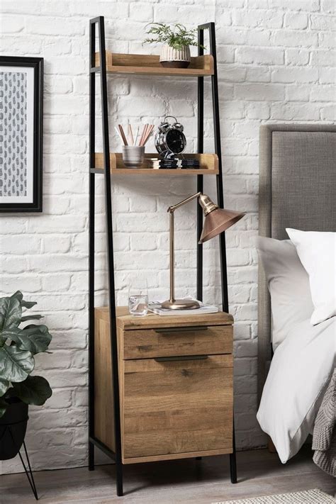 Ladder Shelves Bedside Table