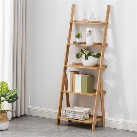 Ladder Shelves Side Table