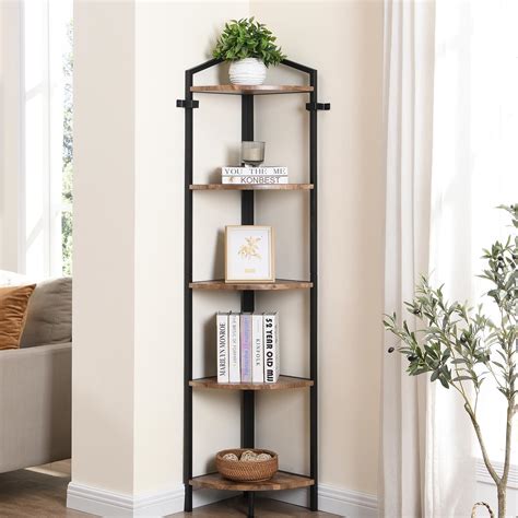 Ladder Shelving Corner Unit