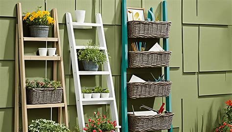 Ladder Wall Storage Ideas