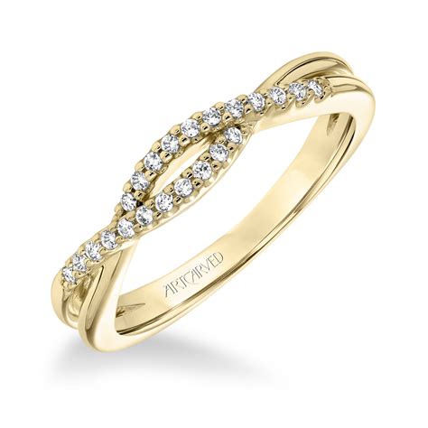 Luxurman 14K Gold & 0.25 Carat Diamond Wedding Band for Women