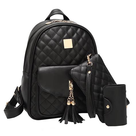 Ladies Backpack Black
