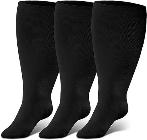 Ladies Black Compression Socks