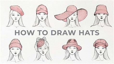 Ladies Hat Drawing