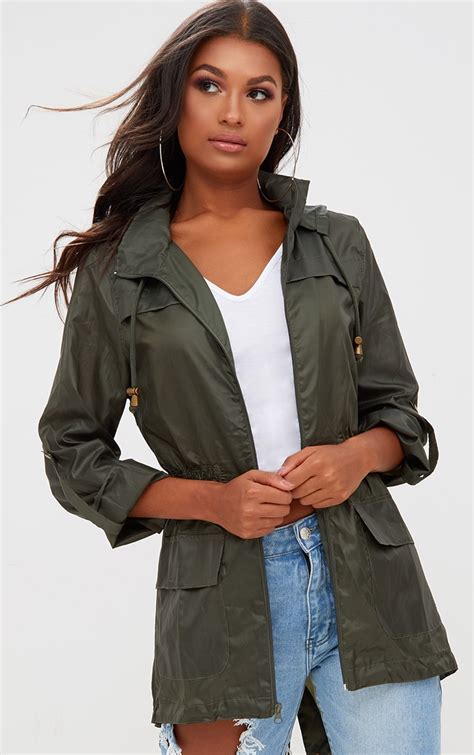 ladies khaki jacket