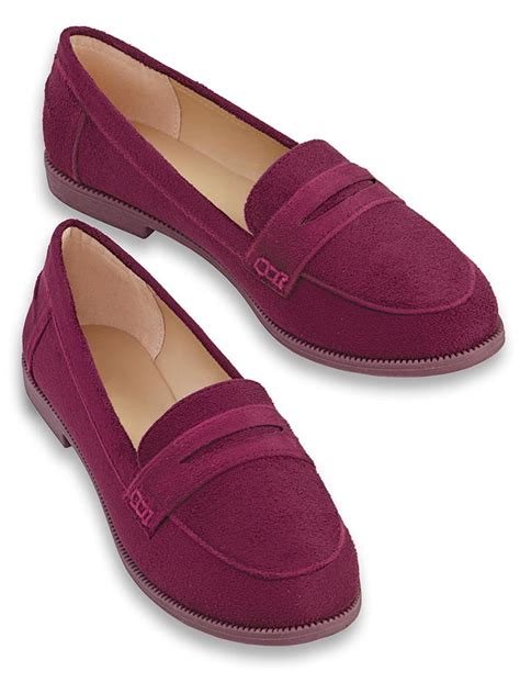 ladies wide width loafers
