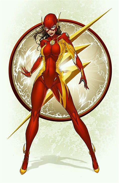 lady flash dc comics