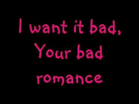 lady gaga bad romance lyrics clean version