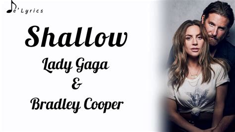lady gaga bradley cooper shallow lyrics
