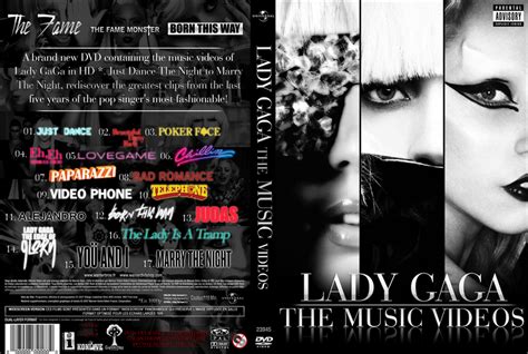 lady gaga music videos on dvd