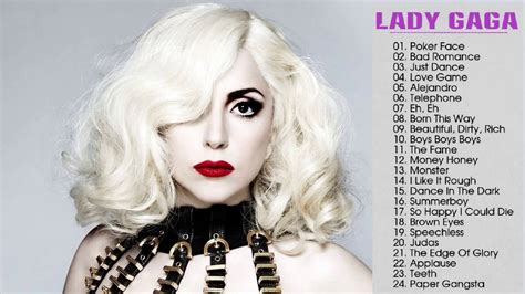 lady gaga songs list 2013