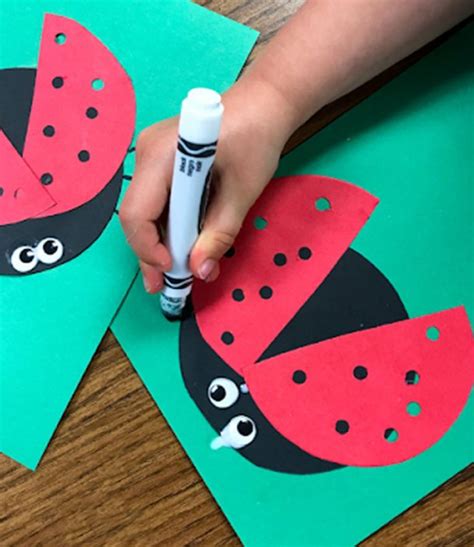 ladybug preschool craft