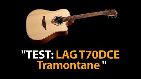 Lag Tramontane T70DC naturel satin Acoustic guitar & electro