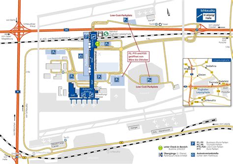 lageplan flughafen leipzig halle