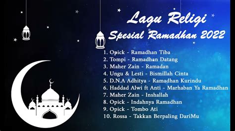 Lirik Lagu Opick Ramadhan Tiba, Nyanyian Favorit Sambut Puasa Ramadhan 2022 Serang News