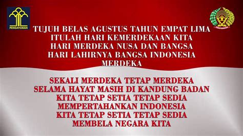 lagu hari kemerdekaan indonesia