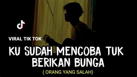 lagu ku sudah mencoba