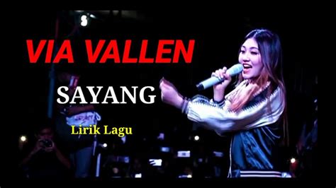 lagu sayang via vallen