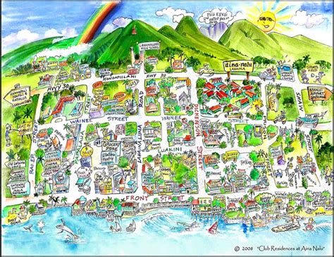 lahaina town map