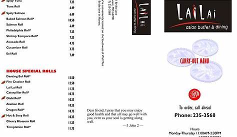 Lai Lai Chinese Restaurant in Petrie - Chinese restaurant menu and reviews