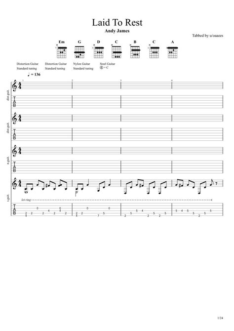 Laid To Rest Tab Drop C