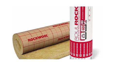 8 Panneaux laine de roche ROCKMUR Kraft Th37 Ep 100 mm R