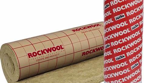 Panneau en laine de roche Rockmur ROCKWOOL 1.35x0.6m, Ep
