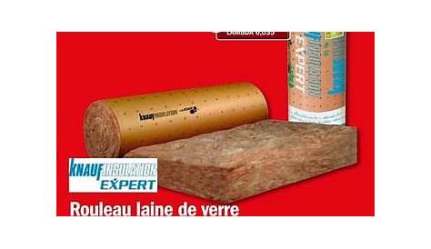 Laine De Verre 200 Mm Brico Depot Offre Iso Confort Revêtue Kraft Chez
