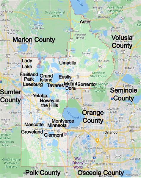 Lake County Florida Gis Map