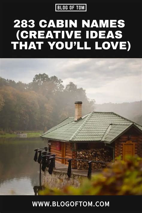 Lake Cabin Name Ideas