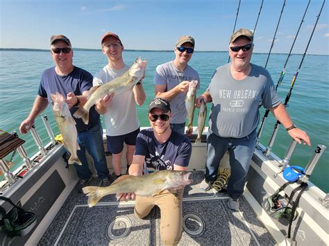 lake erie walleye fishing report bait and tackle