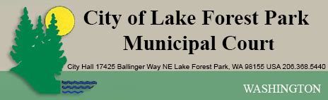 lake forest park municipal court pay ticket